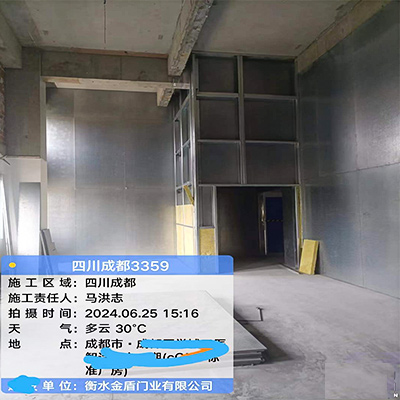 耀州成都医学域标准厂房抗爆墙做法